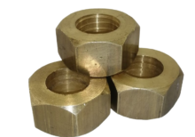 Porca Calota Latão 1 x 1.1/2 x 20